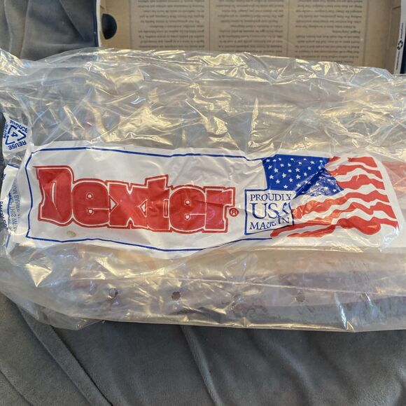 Walk Mocs By Dexter Size 7 1/2M Vintage Made In USA Slip On Leather - Picture 16 of 16